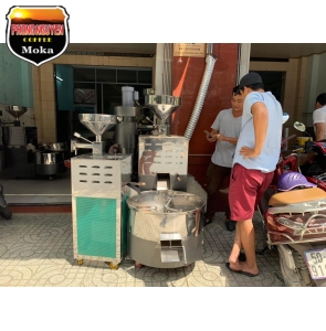 Máy Rang  Cà Phê Điện Lồng Vuông Rio 3kg