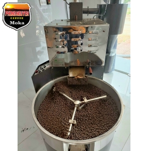 Máy Rang Cà Phê Điện Lồng Vuông 5kg 