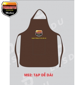 Tập dề Nâu có logo