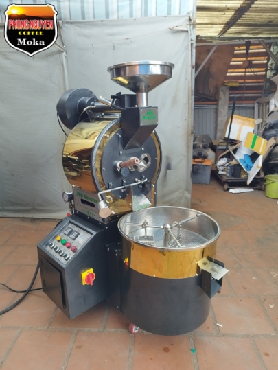 Máy Rang Cà Phê 3kg Gas Lồng Cao