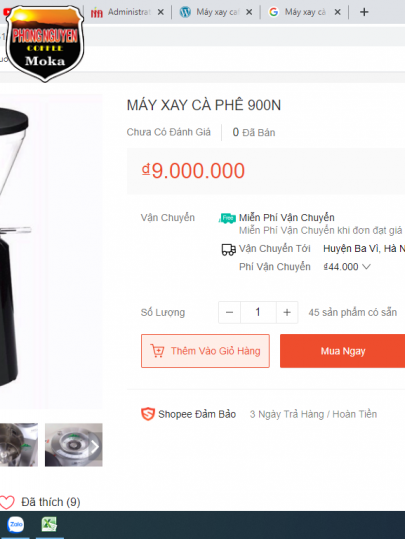 Máy xay cà phê L_Beans 900N