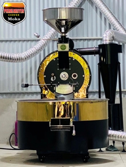 Máy Rang Cà Phê 20kg Gas Lồng Cao SKY NO1